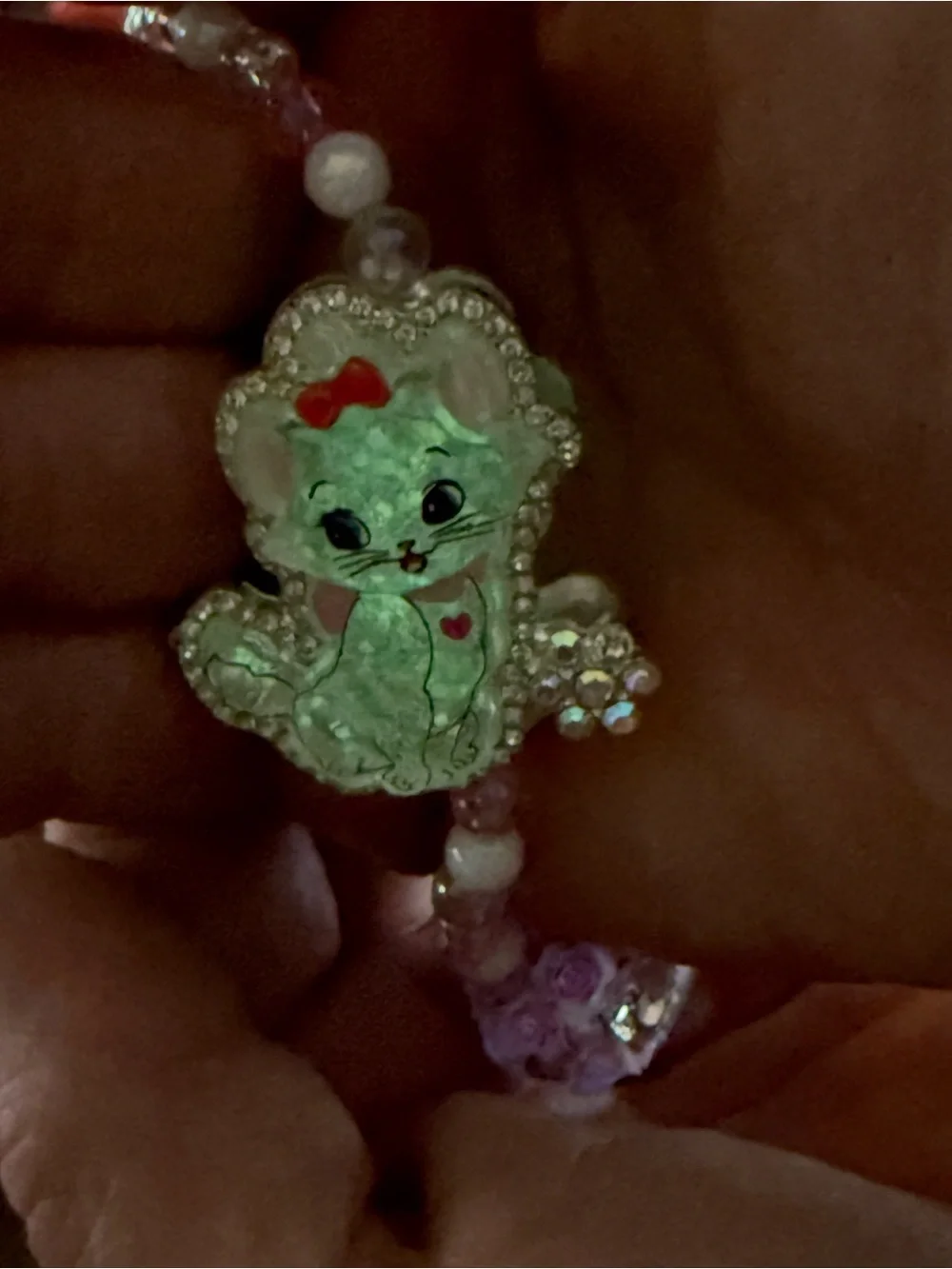 Marie cat bag charm